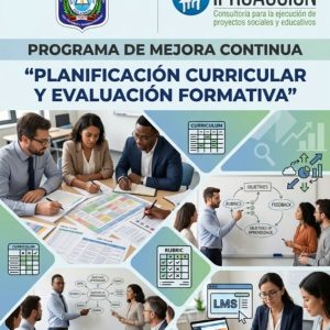 PROGRAMA DE MEJORA CONTINUA “PLANIFICACIÓN CURRICULAR Y EVALUACIÓN FORMATIVA”
